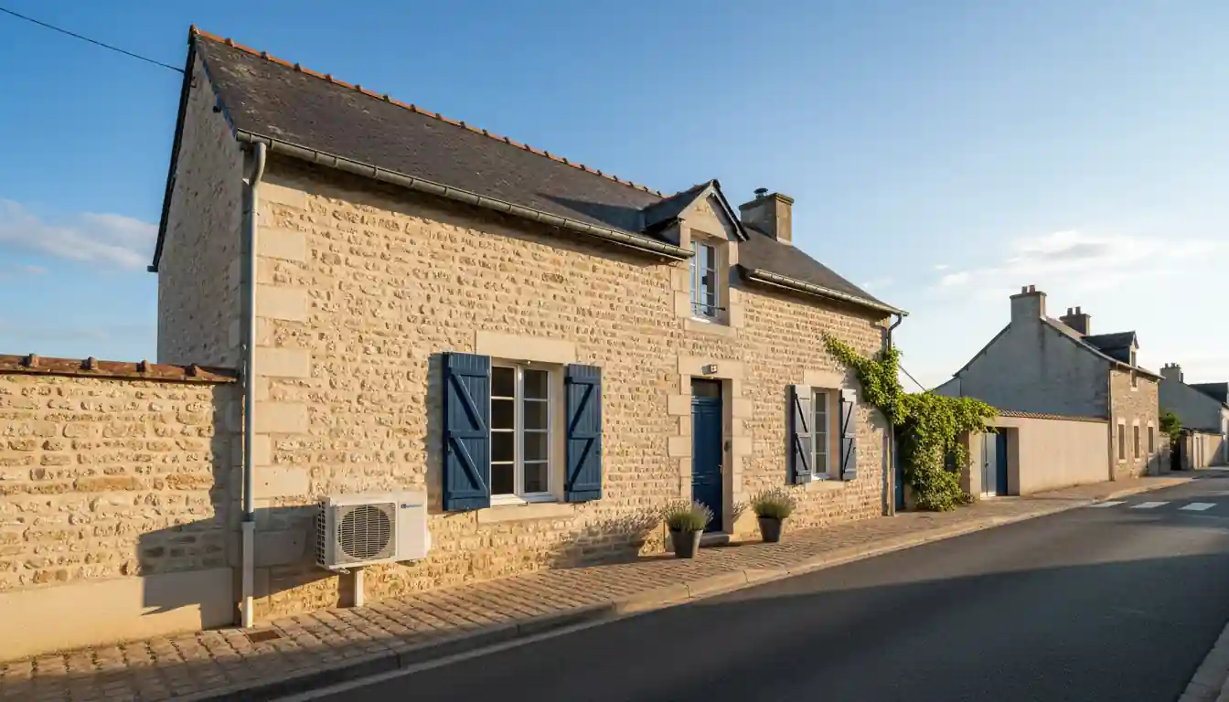 Installation pompe à chaleur à Écouflant